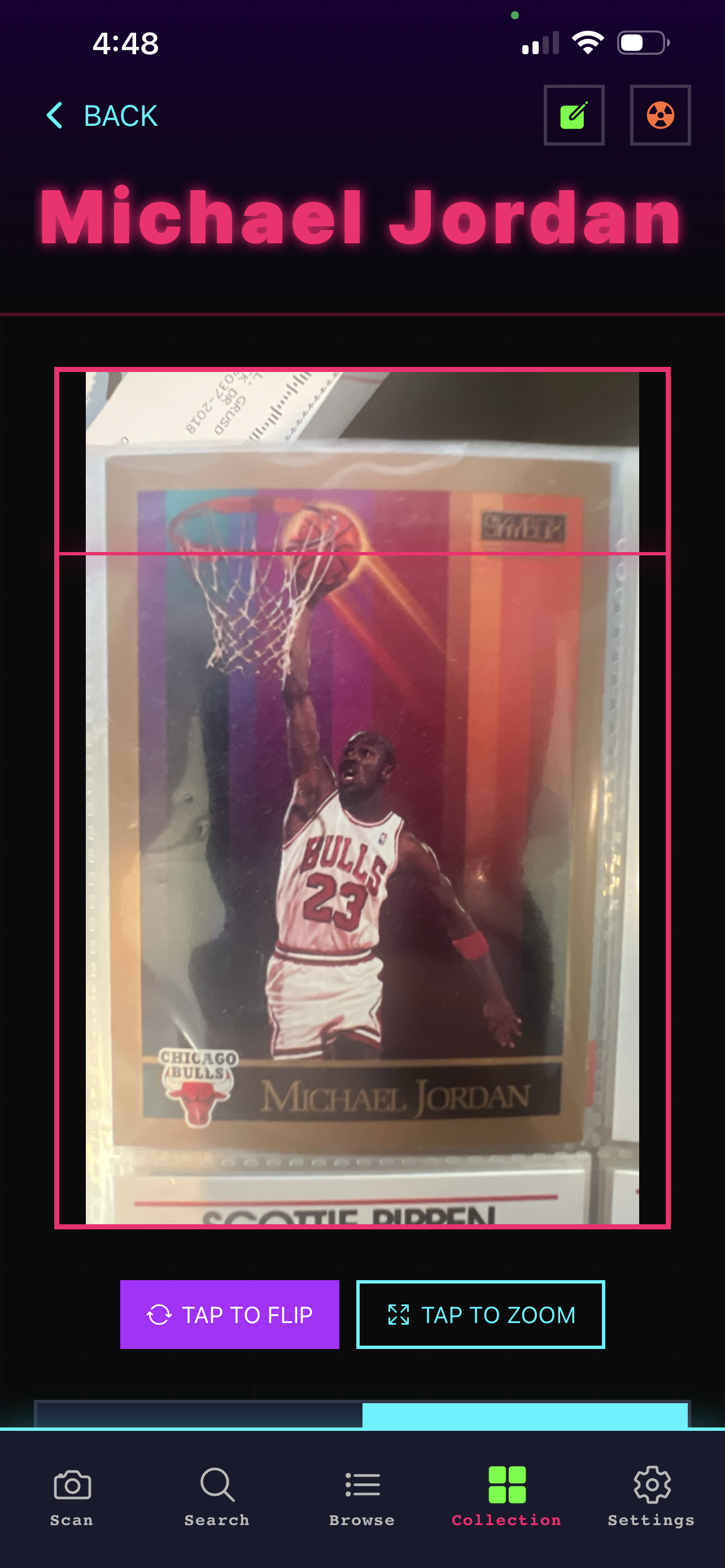 CardVault AI App Screenshot