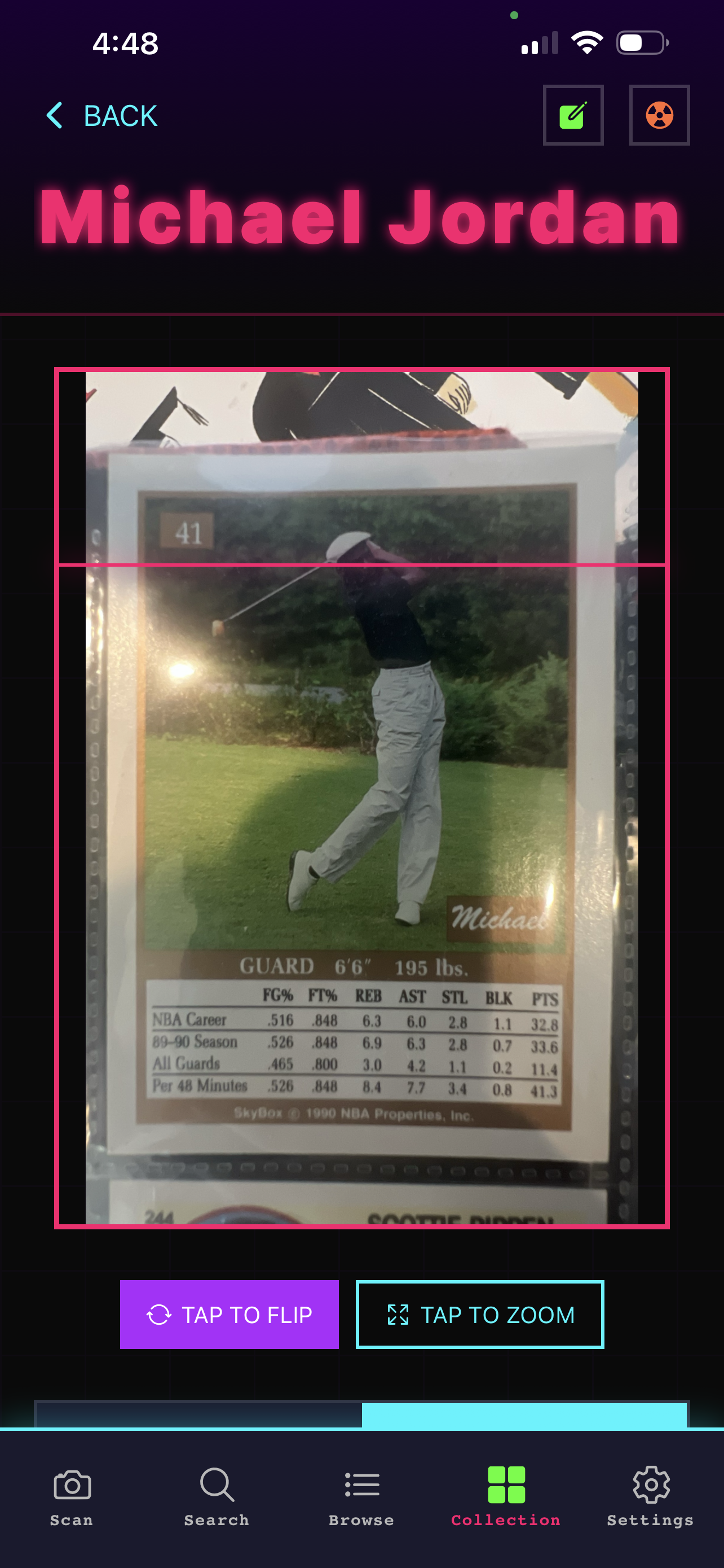 CardVault AI App Screenshot