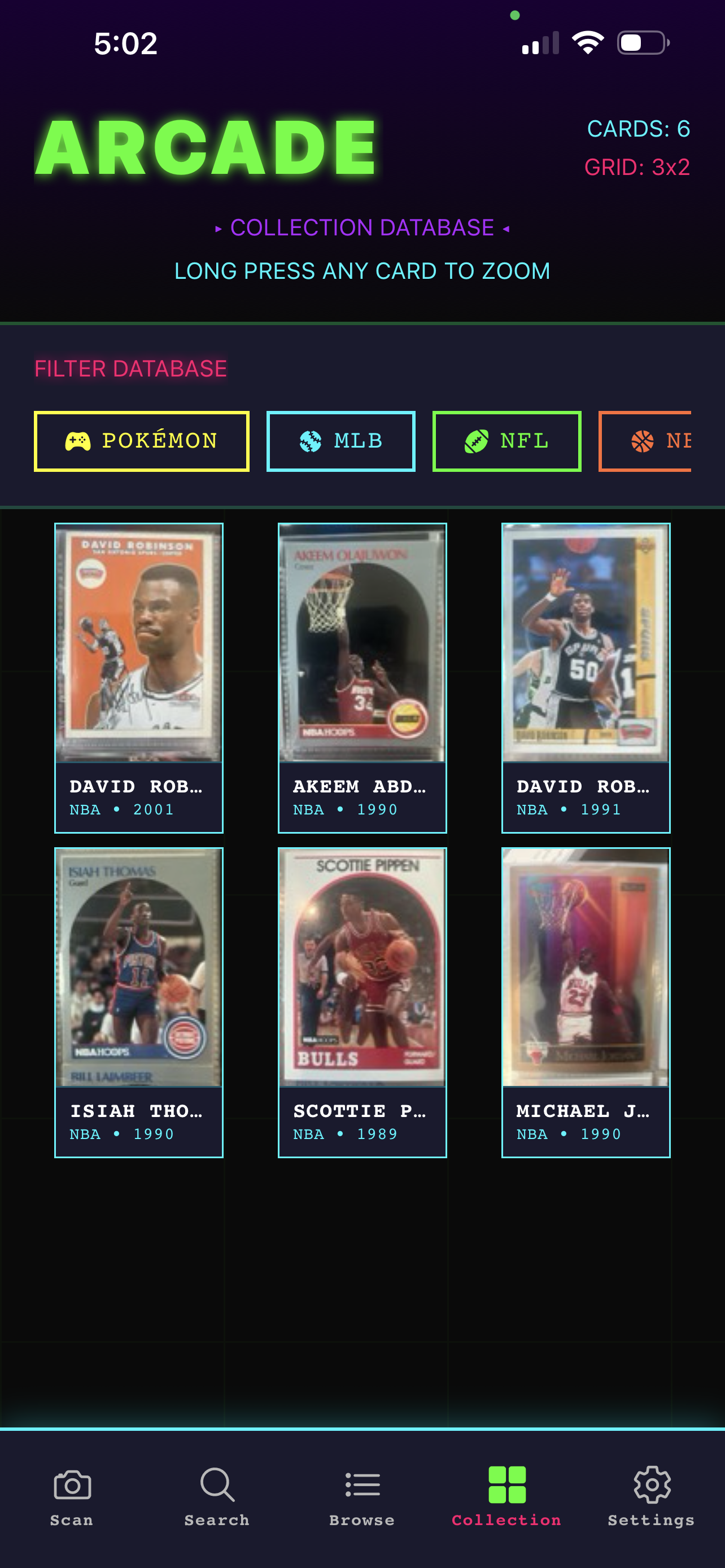 CardVault AI App Screenshot