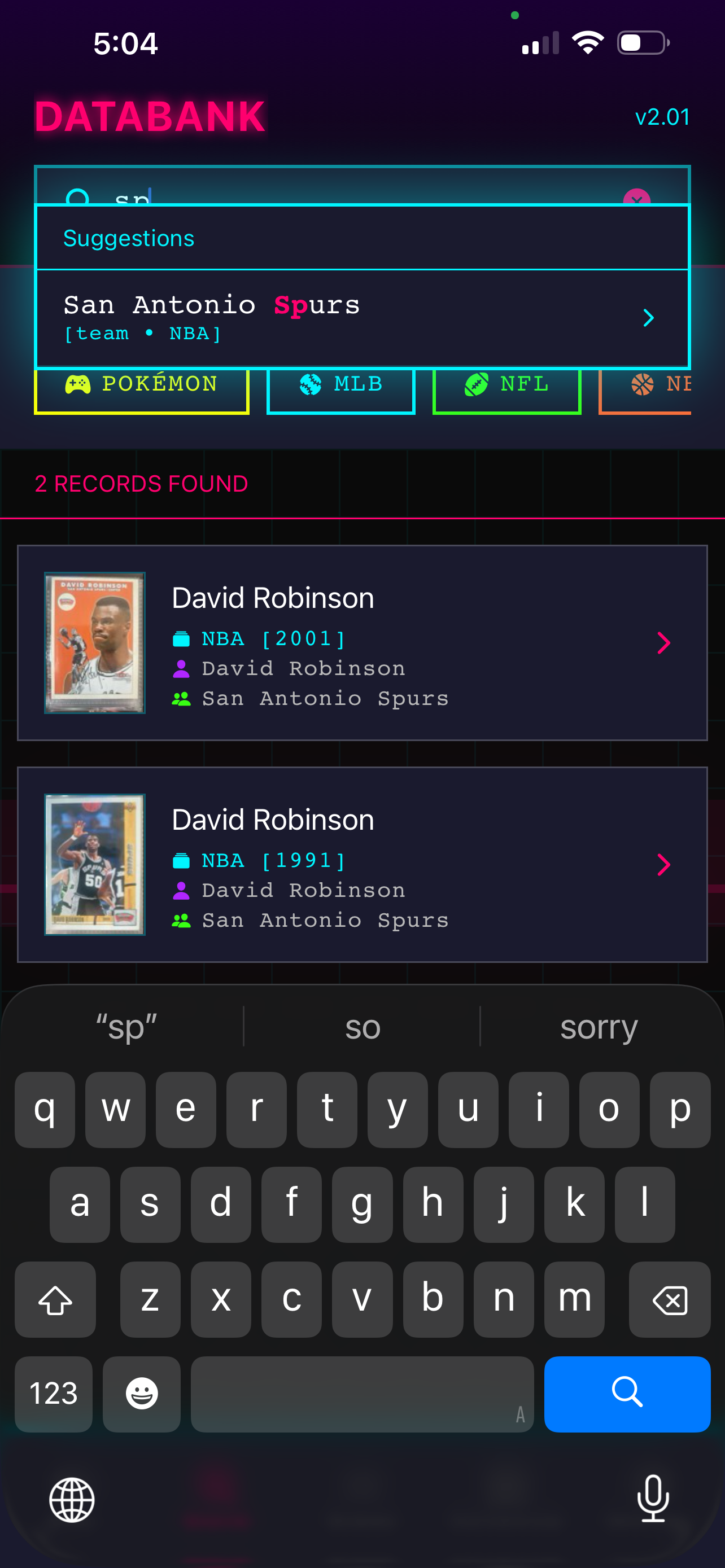 CardVault AI App Screenshot
