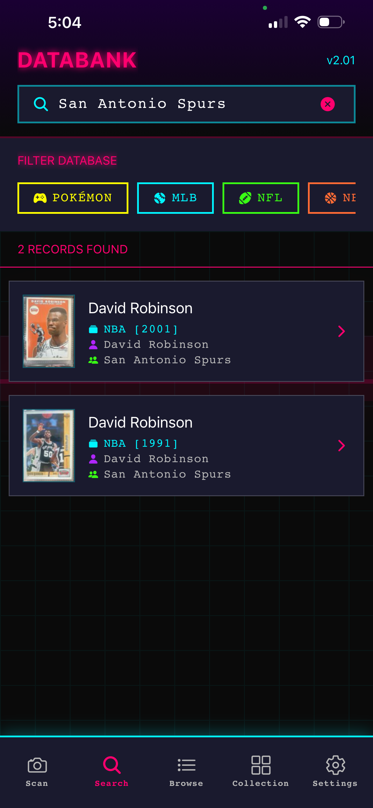 CardVault AI App Screenshot
